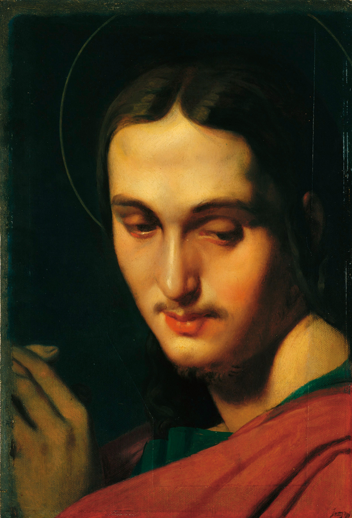  让·奥古斯特·多米尼克·安格尔 Jean Auguste Dominique Ingres ——圣约翰福音的头部